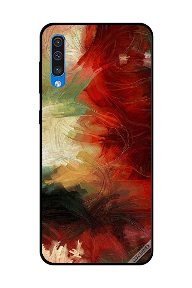 غطاء حماية لهاتف سامسونج جالاكسي A50 - خلفية فنية