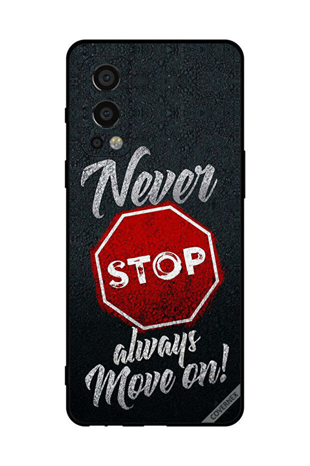 غطاء حماية لهاتف OnePlus Nord 2 5G، لا تتوقف أبدًا، تحرك دائمًا