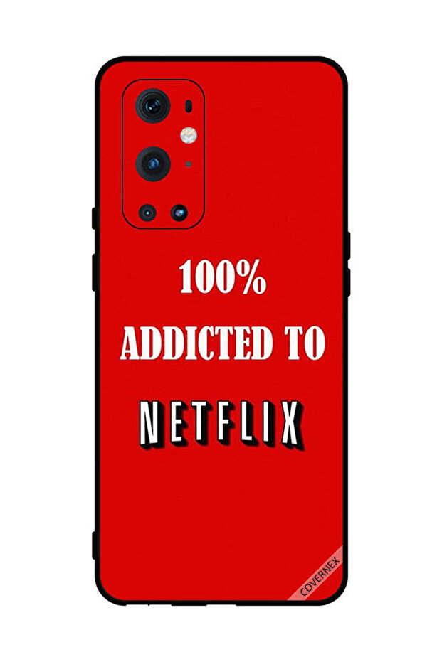 غطاء حماية لهاتف OnePlus 9 Pro مدمن على Netflix بنسبة 100%