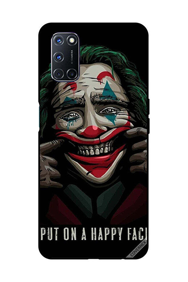 غطاء حماية لهاتف OPPO A52/A72/A92 بوجه سعيد