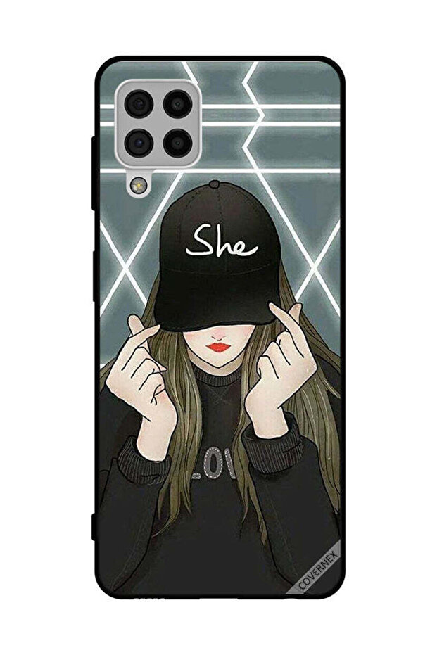 غطاء حماية لهاتف سامسونج جالاكسي A22 4G She On Cap