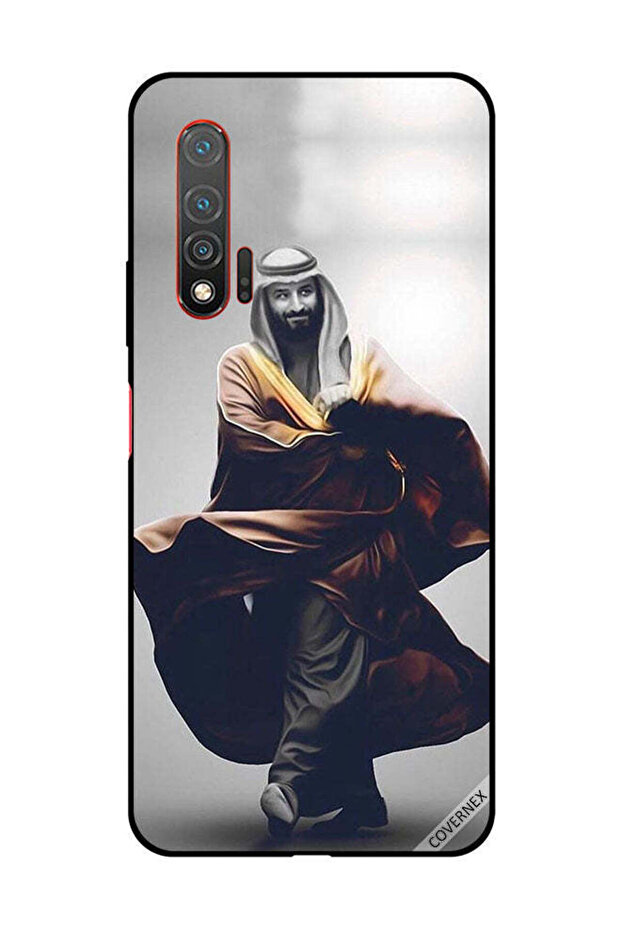 غطاء حماية لهاتف هواوي نوفا 6 5G محمد بن سلمان يمشي