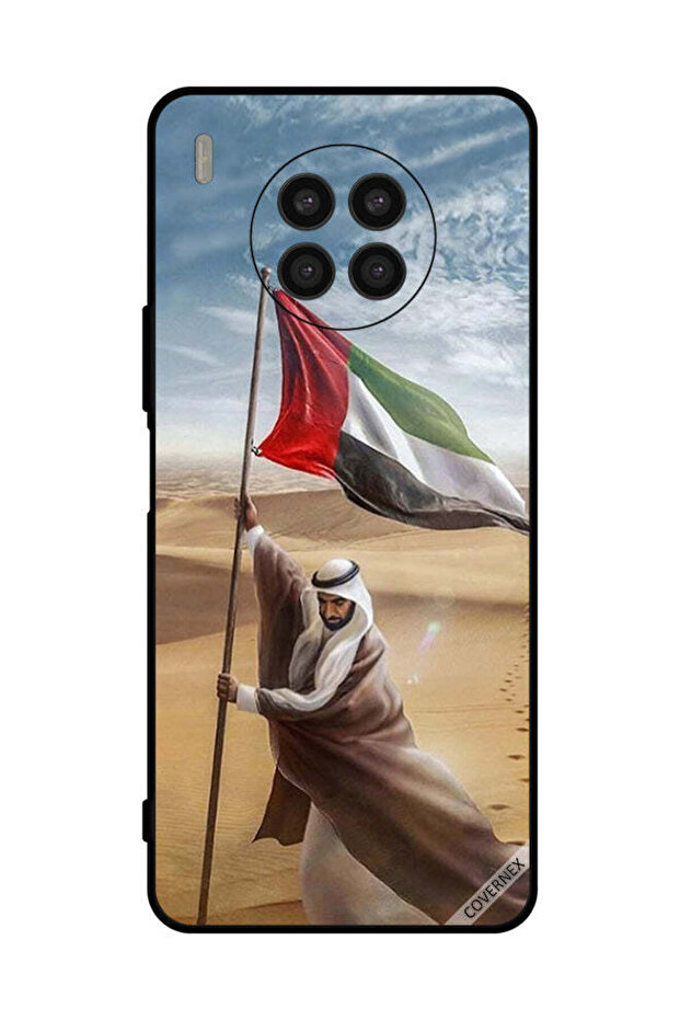 غطاء حماية لهاتف هواوي نوفا 8i، علم الإمارات العربية المتحدة، زايد
