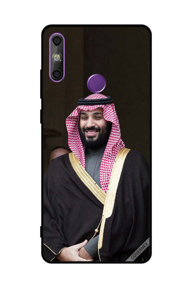 غطاء حماية لهاتف هواوي إنجوي 20E محمد بن سلمان مبتسمًا