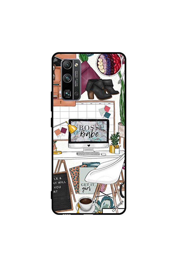 غطاء حماية لهاتف Honor 30 Pro+ - Boss Babe