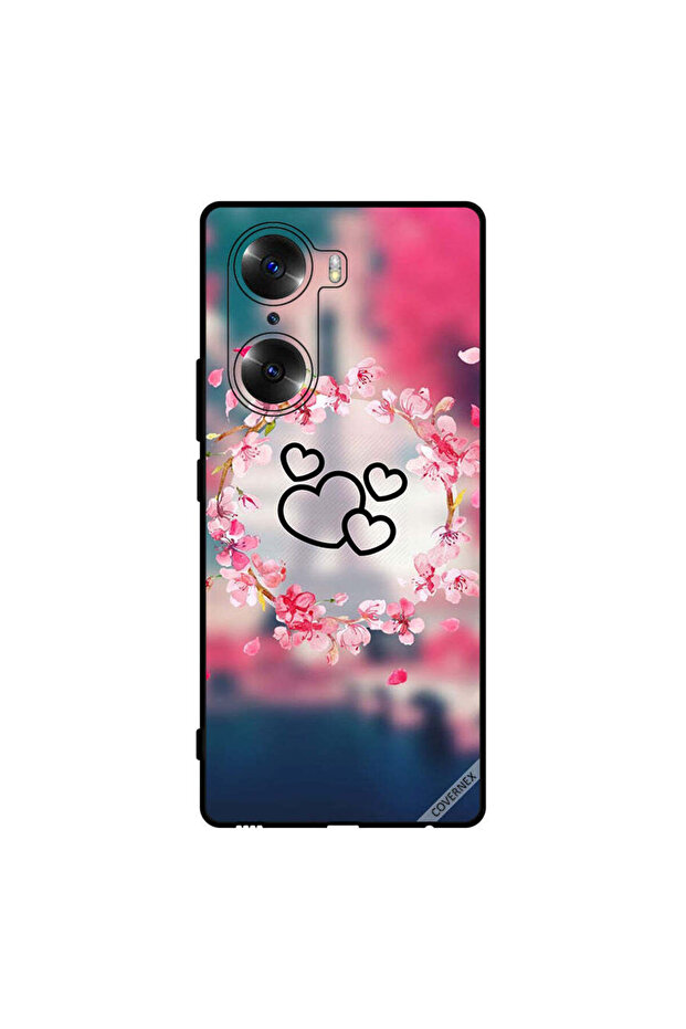 غطاء حماية لهاتف Honor 60 قلوب سوداء