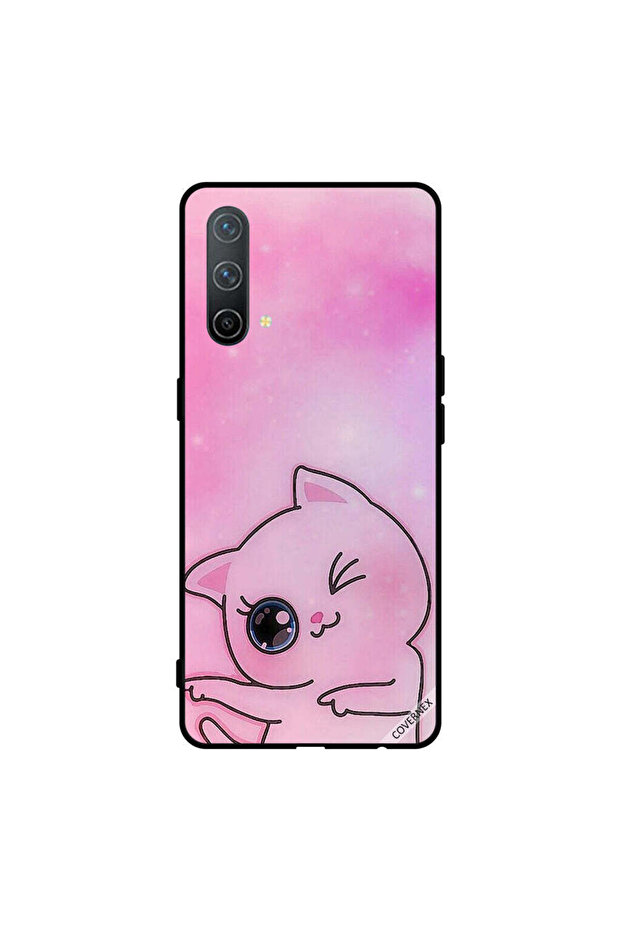 غطاء حماية لهاتف Oneplus Nord CE 5G Go This Way Kitten