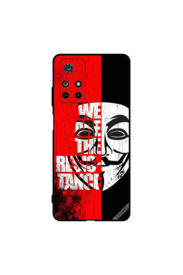 غطاء حماية لهاتف Poco M4 Pro نحن المقاومة
