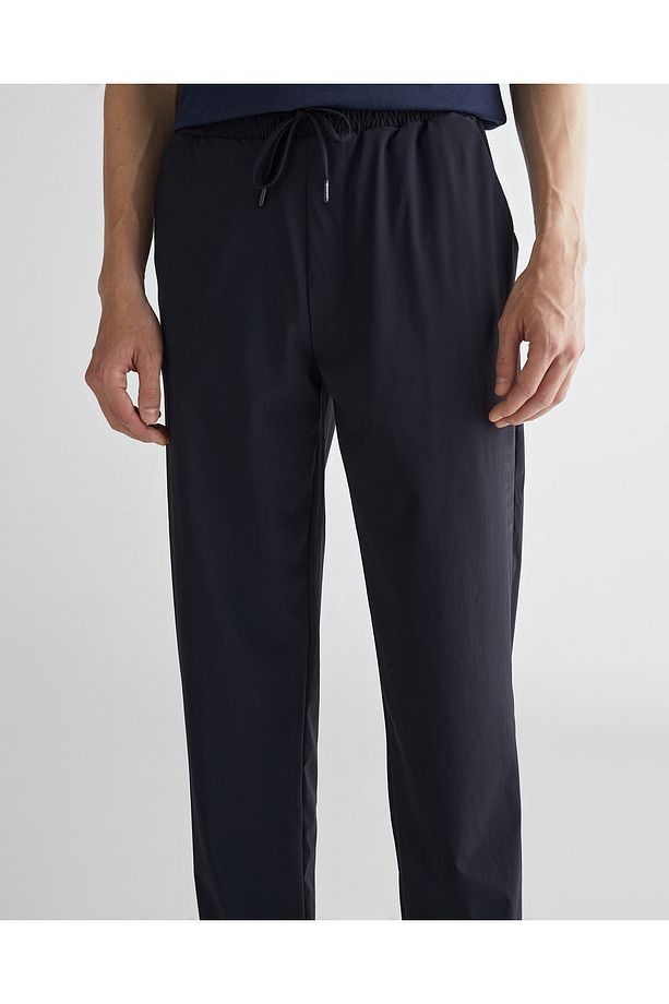 Erkek Lacivert Regular Fit Pantolon - 4