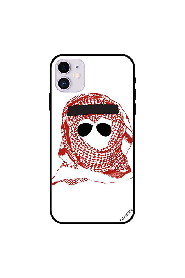غطاء حماية لجهاز iPhone 11 بتصميم عربي
