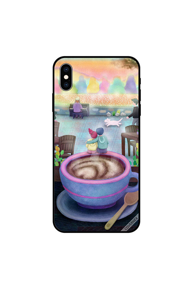 غطاء حماية iPhone X برسومات Love Bugs