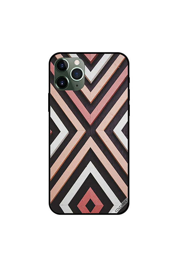 iPhone 11 Pro Max Case Cover Diamond Cut Pattern - 1