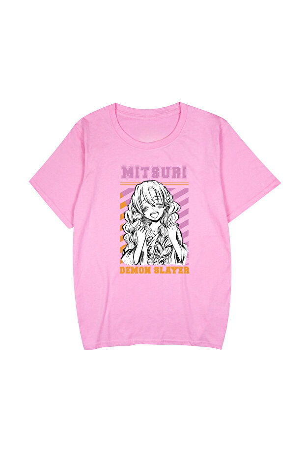 Anime Patterned Unisex Men's T-Shirt Kamado Nezuko Demon Slayer