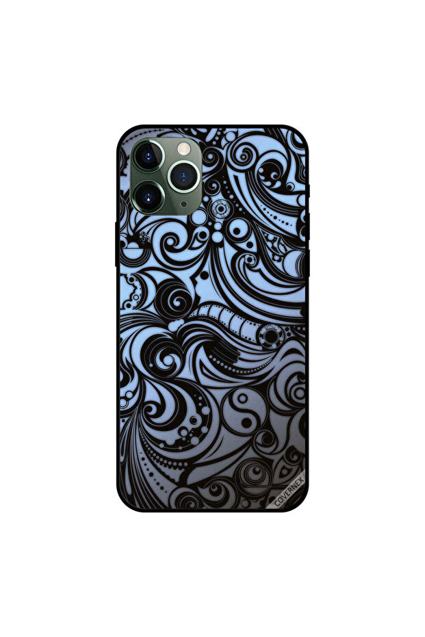 غطاء حماية لجهاز iPhone 11 Pro Max بتصميم متجه مظلل