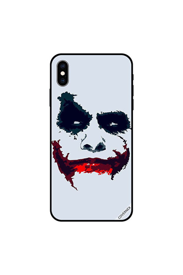 غطاء حماية iPhone X بقناع الجوكر