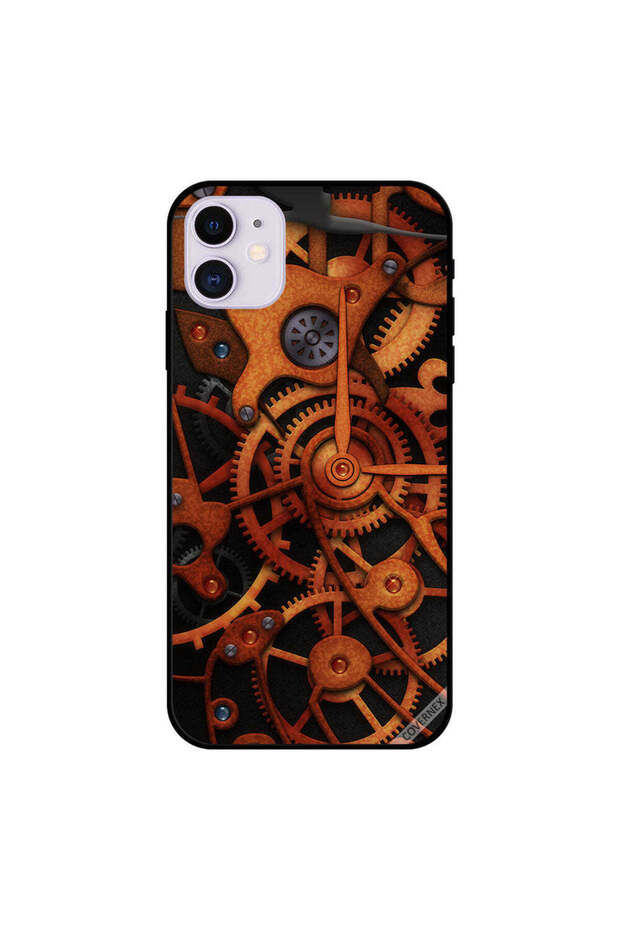 غطاء حماية لجهاز iPhone 11 بعجلات ساعة Mach