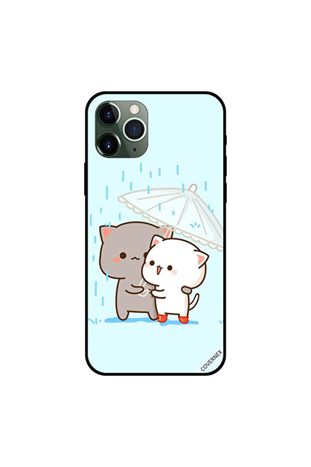 غطاء حماية لجهاز iPhone 11 Pro Max - Love in Rain