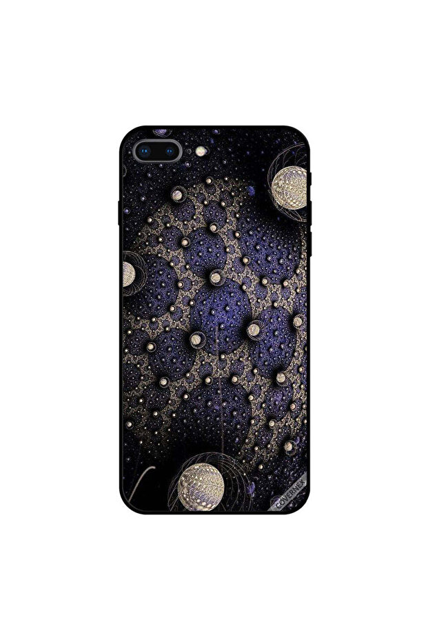 غطاء حماية لجهاز iPhone 8 Plus بتصميم Galaxy - 1