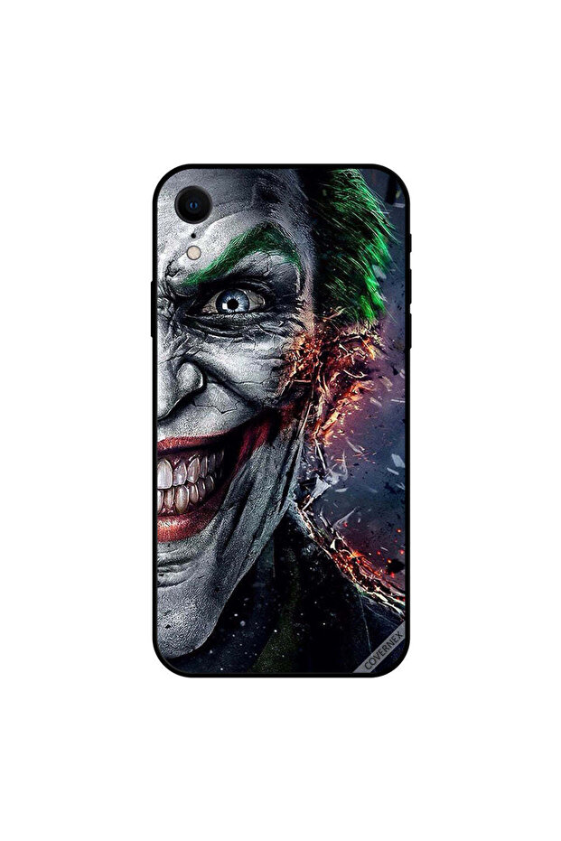 غطاء حماية iPhone XR - نصف وجه مدمر