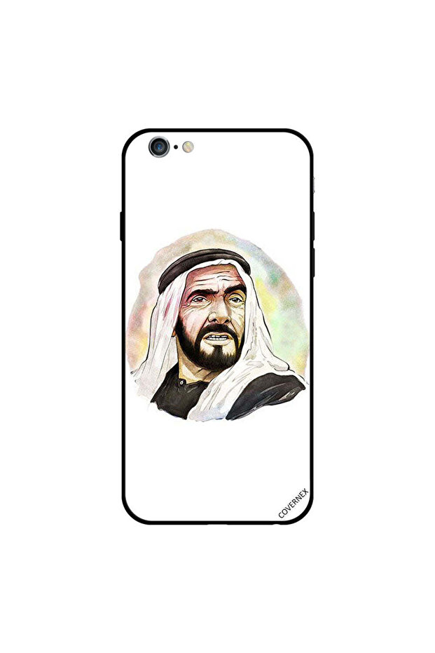 غطاء حماية لجهاز iPhone 6s من تصميم زايد بينت آرت