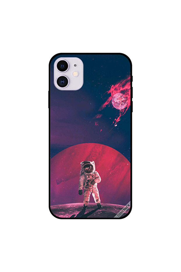 غطاء حماية لجهاز iPhone 11 أمام القمر