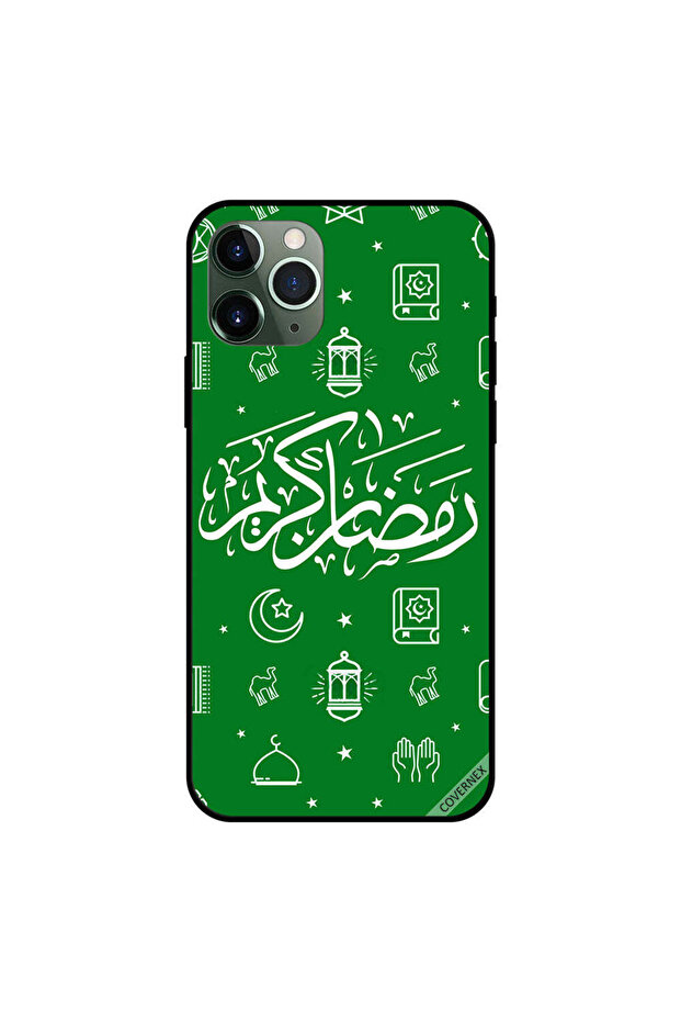 كفر حماية ايفون 11 برو ماكس رمضان كريم اخضر