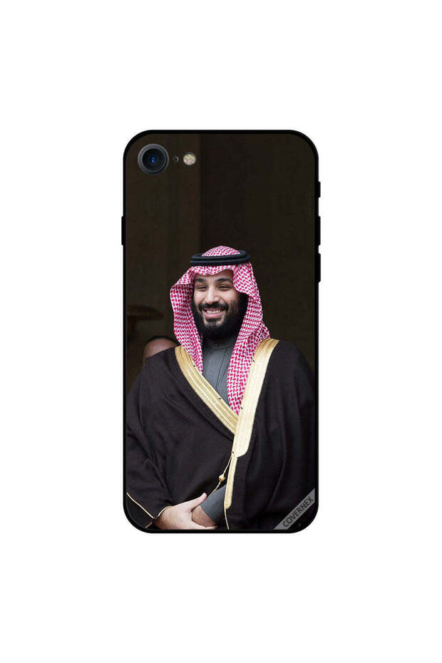 غطاء حماية آيفون 8 محمد بن سلمان مبتسمًا