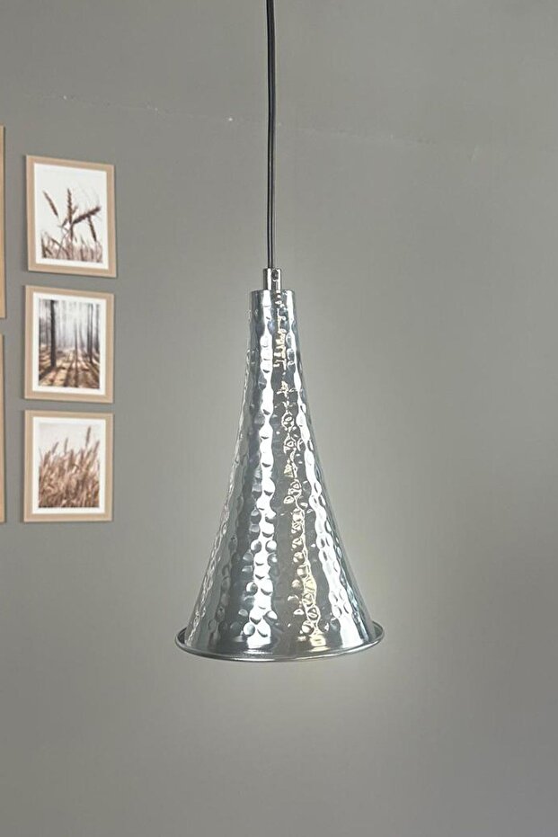 Lumro Metal Renk Tekli Avize Sarkıt Salon Mutfak Butik Lamba Aydınlatma Avizeler - 4
