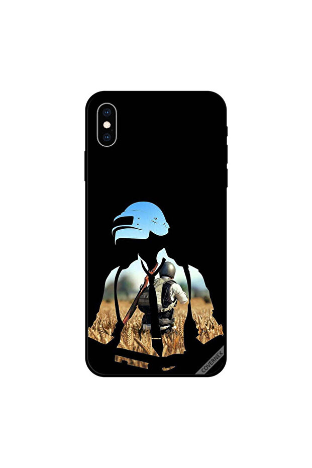 غطاء حماية لجهاز iPhone XS MAX - جندي في الحقول