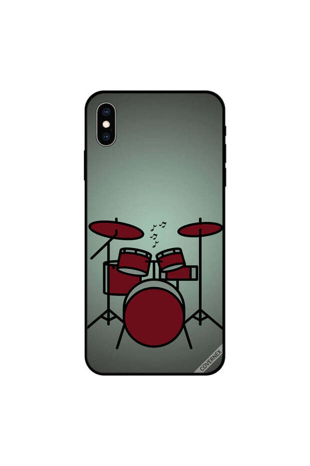 غطاء جراب iPhone X Drums