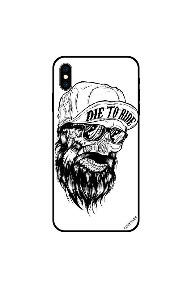 غطاء حماية لهاتف iPhone XS MAX Die To Ride