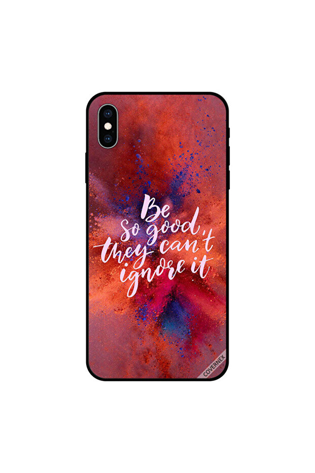غطاء حماية iPhone X "كن جيدًا جدًا"