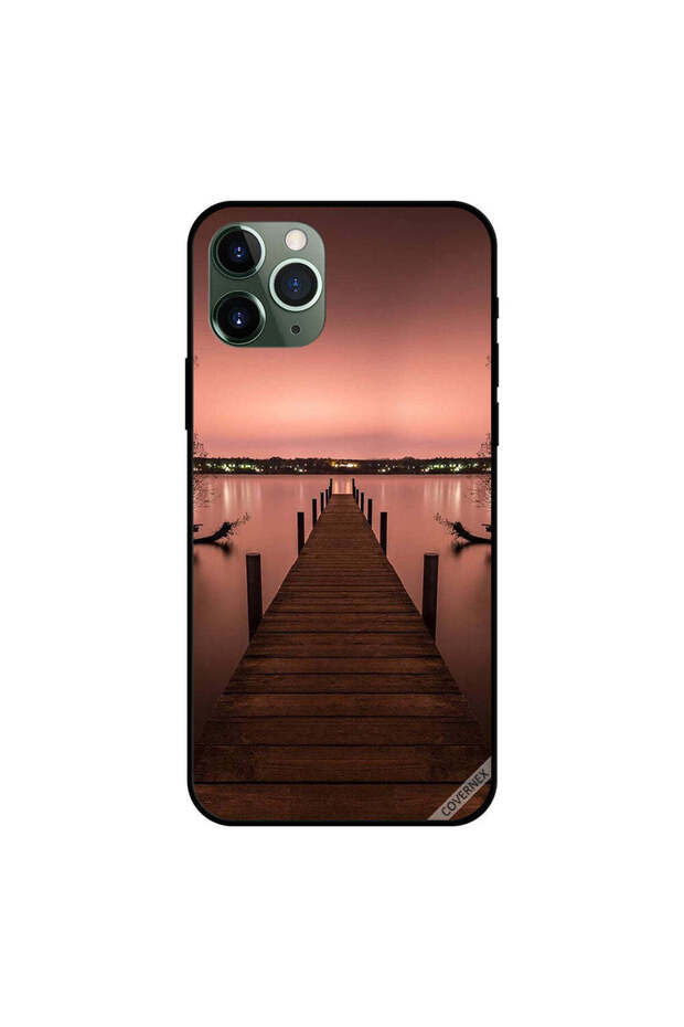غطاء حماية لجهاز iPhone 11 Pro Max بتصميم "مسار إلى البحر"