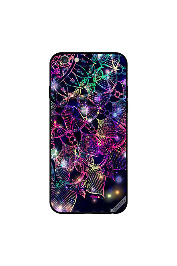 غطاء حماية لجهاز iPhone 6 بتصميم ماندالا فني