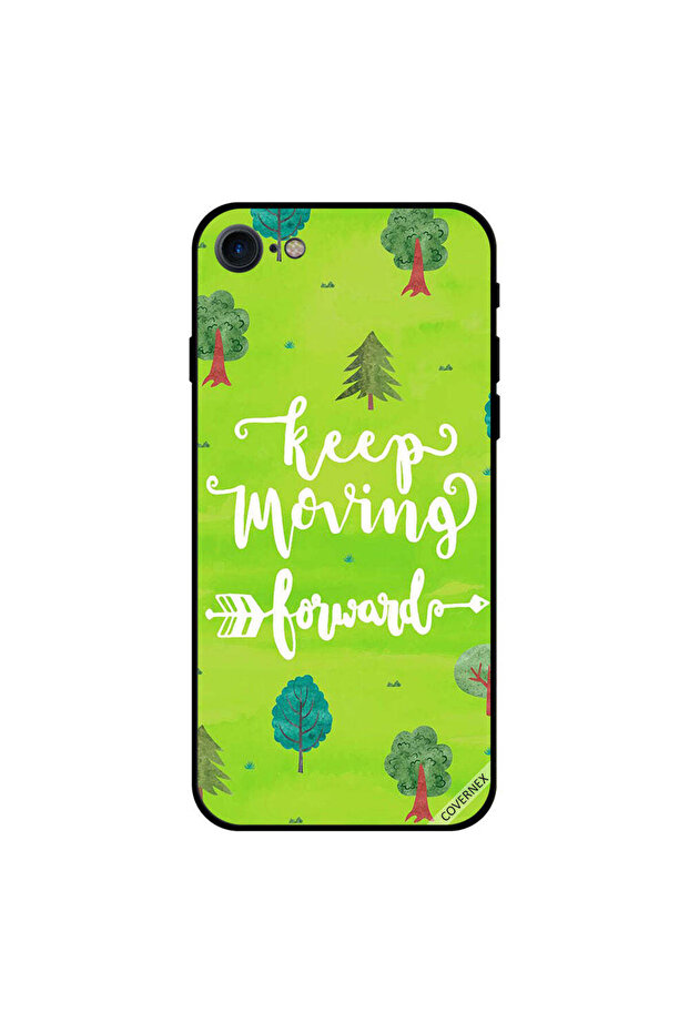 غطاء حماية iPhone 7 "استمر في المضي قدمًا" - 1