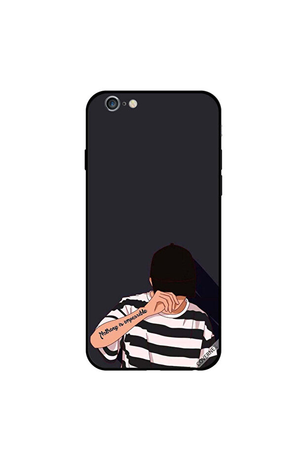 غطاء حماية لجهاز iPhone 6 Plus لا شيء مستحيل - 1