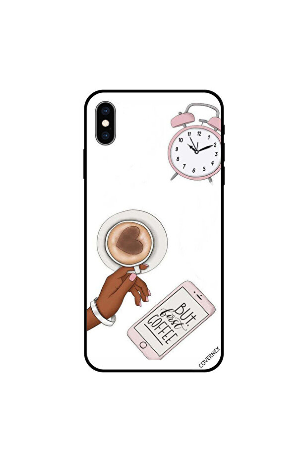 غطاء حماية iPhone XS MAX - قهوة أولى
