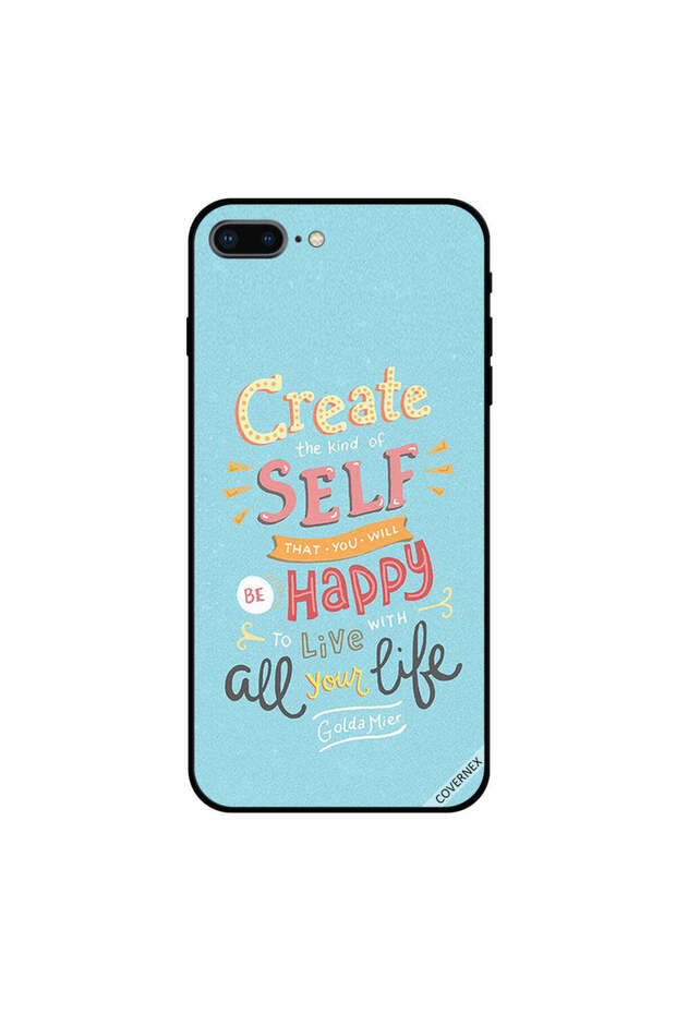 iPhone 7 Plus Case Cover Happy Life