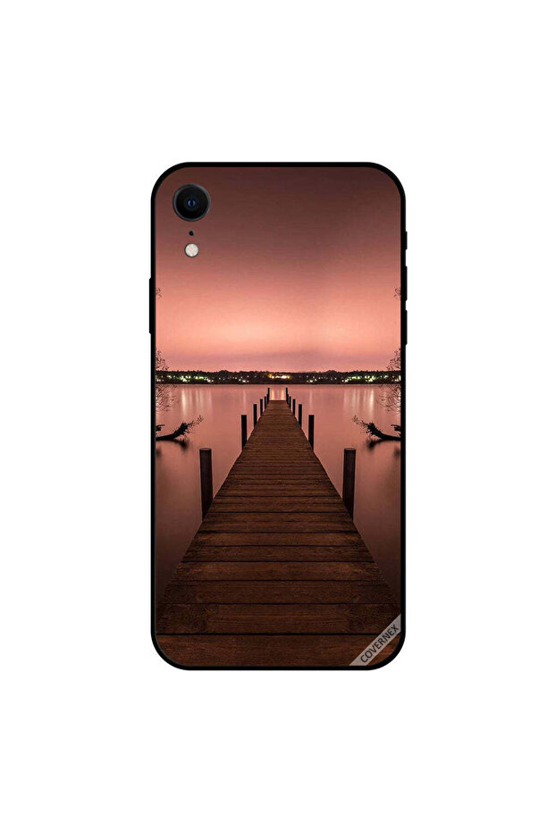 غطاء حماية لجهاز iPhone XR بتصميم "مسار إلى البحر"