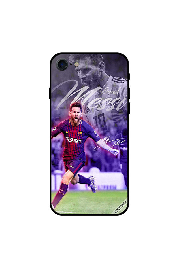 غطاء حماية لهاتف iPhone 8 ميسي الملك
