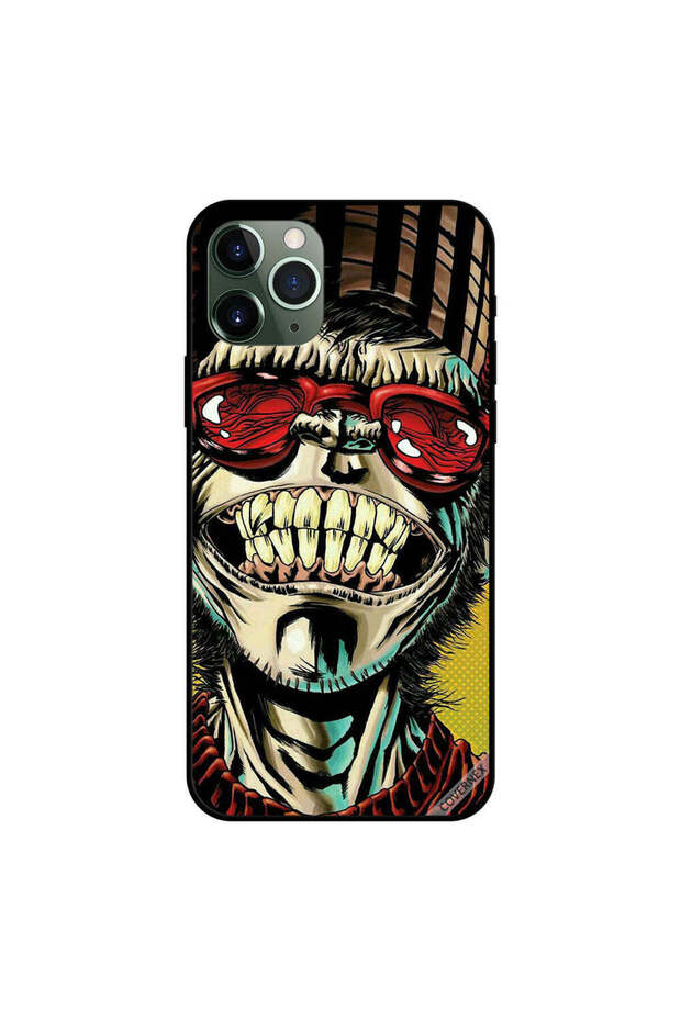غطاء حماية لجهاز iPhone 11 Pro Max بتصميم قرد أنيق