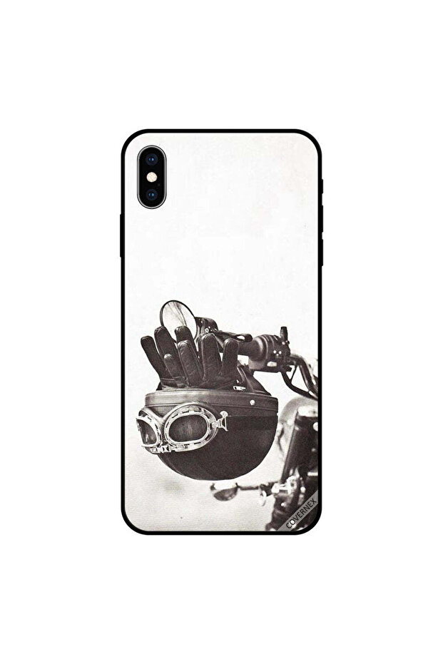 غطاء حماية وخوذة وقفازات لجهاز iPhone XS MAX