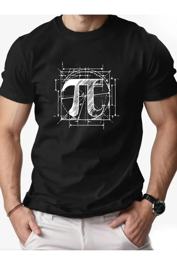Pi Printed Oversize T-Shirt