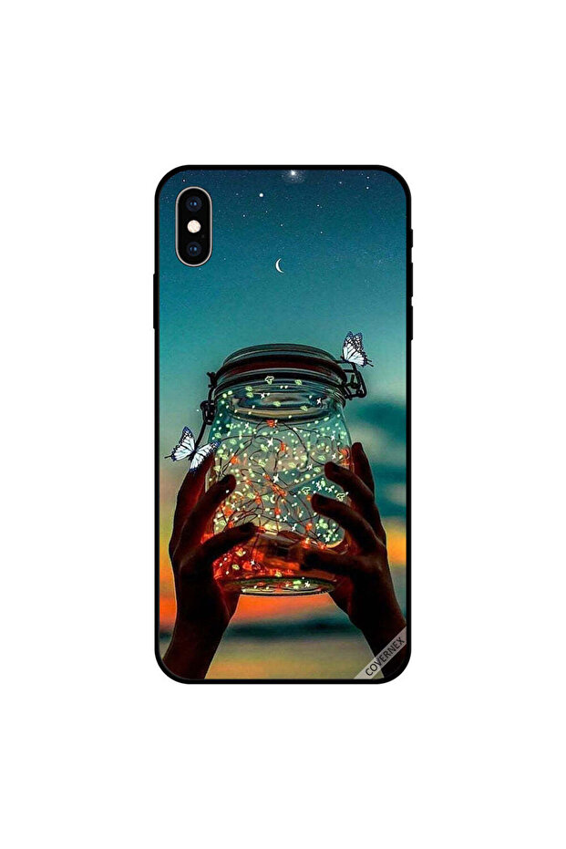 غطاء حماية لهاتف iPhone XS MAX يحمل هار في اليدين