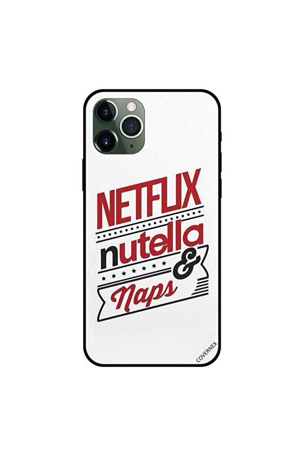 غطاء حماية لجهاز iPhone 11 Pro Max من Netflix Nutella