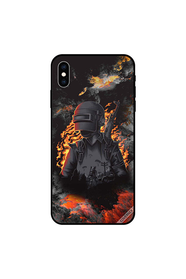 غطاء حماية لجهاز iPhone X - لاعب دمر الأعداء