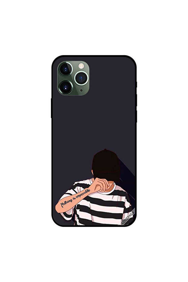 غطاء حماية لجهاز iPhone 11 Pro Max لا شيء مستحيل