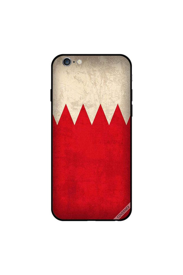 غطاء حماية لجهاز iPhone 6 Plus بعلم البحرين