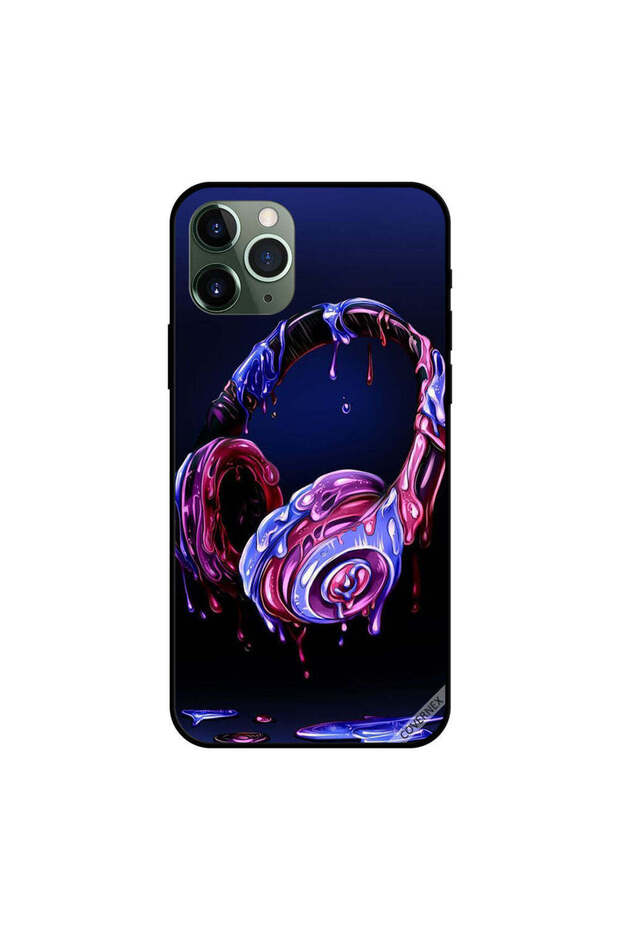 غطاء حماية لهاتف iPhone 11 Pro Max بتصميم رأس الهاتف القابل للذوبان