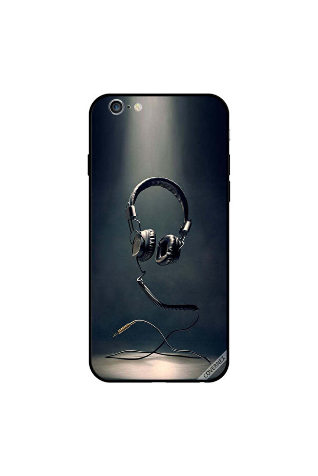 غطاء هاتف iPhone 6s مع تعليق سماعة الرأس